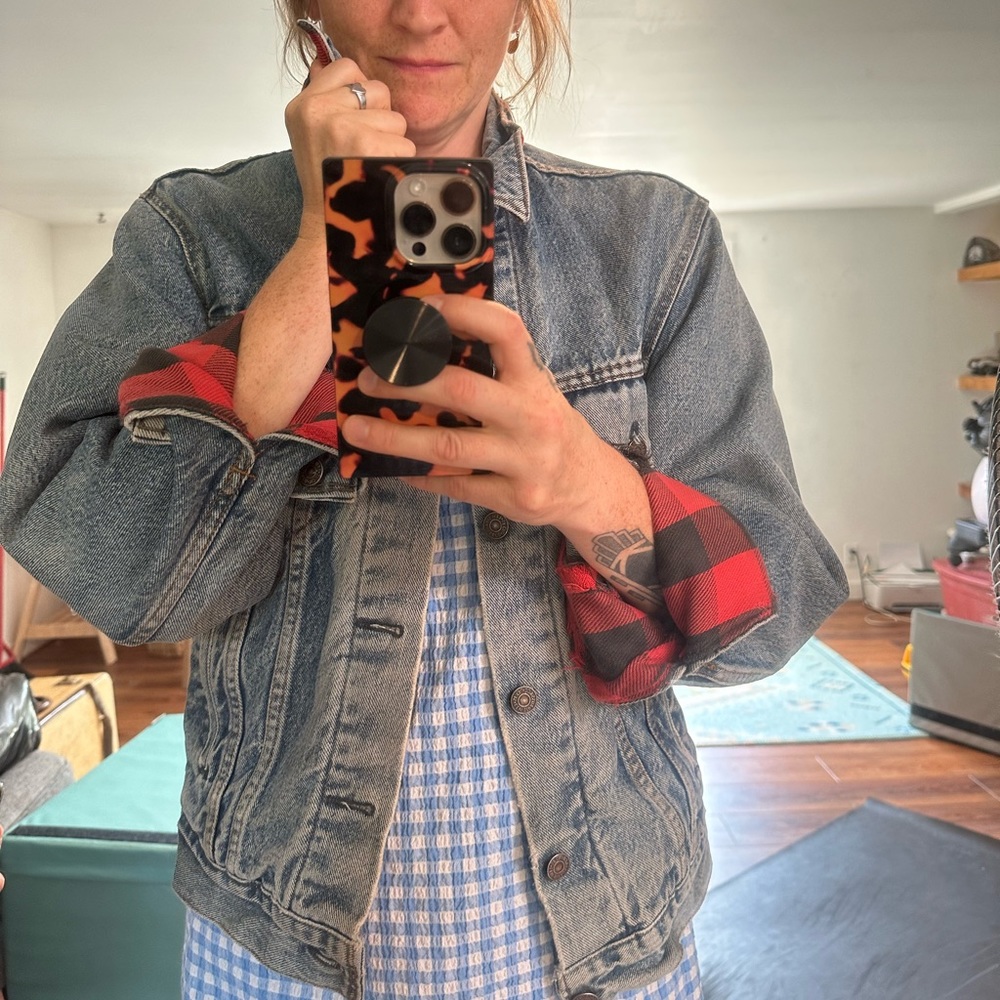 Vintage, distressed lined Levi’s Jacket